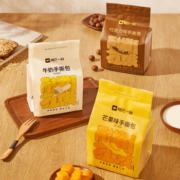 榴芒一刻 芒果/巧克力纯奶手撕面包 2袋