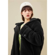 10日10点：乐町 CWAEA4C0289 女士摇粒绒连帽外套