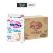17日10点！Merries 妙而舒 婴儿纸尿裤 M64片 4件装