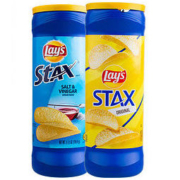 Lays 乐事无限桶薯片 醋盐味 155.9g*2桶