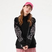 聚划算百亿补贴： PAUL FRANK 大嘴猴 PFCTT191030W 女士印花连帽卫衣