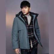 HLA 海澜之家 极光系列 HWRAJ4Q020A44 男士鹅绒羽绒服