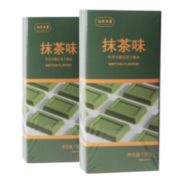 香醇绵密！初见半夏 代可可脂巧克力 抹茶味 130g  *3件