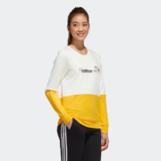 adidas 阿迪达斯 neo 蛋黄哥联名 GL7243 女士运动卫衣