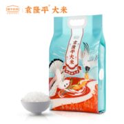 4.9分好评！袁隆平  隆平农场 耐盐碱圆粒米东北大米 10斤