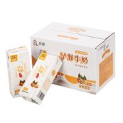 纯正奶源！肴慕 特浓核桃花生早餐奶整箱 250ml*10*2