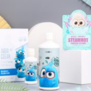 海昌水亮洁&愤怒的小鸟联名IP款 智能洁净隐形眼镜护理液 500ml+120ml 含蒸汽眼罩