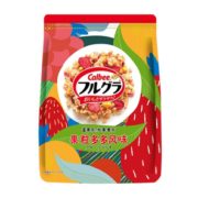 酸甜香脆！Calbee 卡乐比 燕麦片 果粒多多风味水果口味 300g