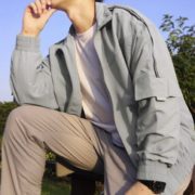 Semir 森马 13C059081010-2002 男士撞色拼接夹克