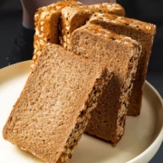 聚划算百亿补贴：光合力量  黑麦全麦面包  低脂饱腹  箱装2斤