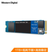 西部数据（Western Digital）1TB SSD固态硬盘 M.2接口（NVMe协议）WD Blue SN550 五年质保 四通道PCIe