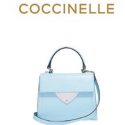 Coccinelle 可奇奈尔 B14 Design系列 女士手提包 冰蓝色