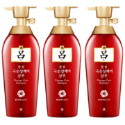 38节预售：Ryo 吕 红吕染烫修复损伤洗发水 500ml/瓶*3