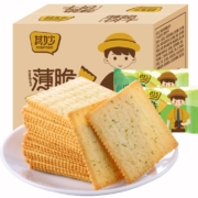 其妙  海苔薄脆饼干  箱装400g