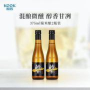 大额神券：酷客 葡米酿 12.8度黄酒 375mL*2