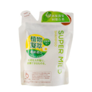 京东PLUS会员： SUPER MILD 惠润 柔净洗发露 绿野芳香 替换装 400ml *3件