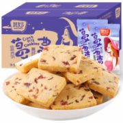 其妙 蔓越莓曲奇饼干蛋糕 整箱 400g