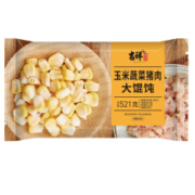 吉祥 玉米蔬菜猪肉大馄饨 521g（18只） *5件