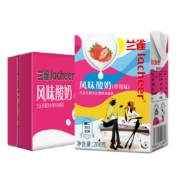 88VIP：兰雀 奥地利原装酸奶草莓味200G*24盒/箱*3件