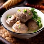 京东PLUS会员： 餐爆 正宗潮汕手打牛肉丸 牛筋丸600g+牛肉丸400g *2件