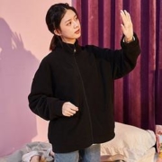 历史新低、5日10点：TONLION 唐狮 62542FC0052423901 女士立领摇粒绒开衫