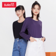 23日0点：班尼路 88033213 女士圆领长袖T恤