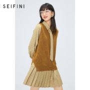 聚划算百亿补贴： SEIFINI 诗凡黎 7B8395271 女士连衣裙