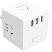 MI 小米 便携魔方插排 3USB接口 全长1.5米