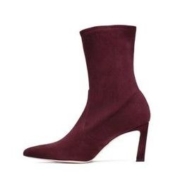 STUART WEITZMAN 斯图尔特·韦茨曼 RAPTURE 55系列 女士绒面短靴