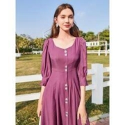 3COLOUR 三彩 D017034L20 女士连衣裙