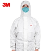 限尺码、百亿补贴：3M 防护服 4545 连体全身 隔离衣 防护服