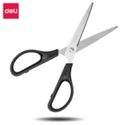 凑单品： deli 得力 0603 中号剪刀 1把 黑色 170mm