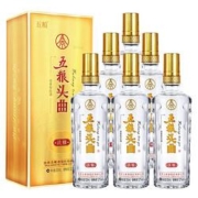 京东PLUS会员：五粮液 五粮特曲头曲淡雅 52度浓香型 高度白酒500ml*6整箱装
