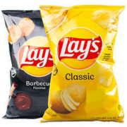 Lays 乐事 原味烧烤味薯片 77.9g*3袋