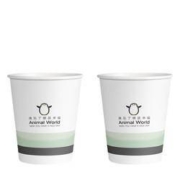 集川 一次性纸杯 200ml 100只