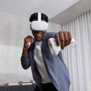 Oculus Quest 2 VR虚拟现实一体机 游戏系统 64GB  到手￥2200.89
