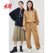 H&M 0925425 女士连帽抓绒卫衣*2件