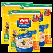 聚划算百亿补贴：西麦 燕麦片1000gX3袋
