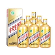 纯元 牛年生肖酒纪念收藏酒53度酱香型白酒 500ml*6瓶