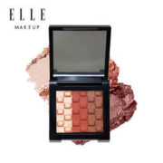 大额神券：ELLE 巧彩星辰咖色珠光三色眼影盘 3色