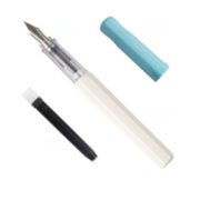 PILOT 百乐 FKA-1SR 笑脸钢笔（含墨胆6支） 淡蓝色 M尖