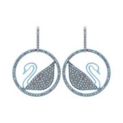 SWAROVSKI 施华洛世奇 Pop Swan 5452633 女士耳环