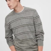 Gap 盖璞 635301 男装条纹针织衫