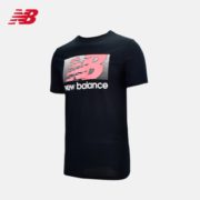 舒适透气！new balance AMT81537BK 男款短袖T恤