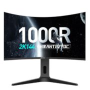 ANTGAMER 蚂蚁电竞 ANT27TQC 27英寸曲面屏显示器（2K、90% DCI-P3、144Hz、1000R）