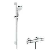 Hansgrohe 汉斯格雅 Croma Select E恒温花洒套装