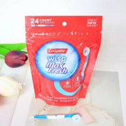Colgate 高露洁 wisp 迷你爆珠2合1牙刷 24支x4袋