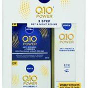 Nivea 妮维雅 Q10 Power 抗皱修护3件套礼盒（日霜50ml+晚霜50ml+眼霜15ml ）含税到手约￥128