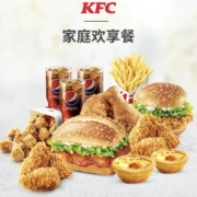 百亿补贴：肯德基 家庭欢享餐 兑换券