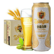 青岛啤酒白啤11度500ml*12罐啤（苏宁联名款）
